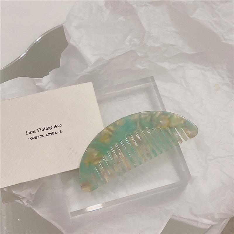 Lược Chải Tóc Răng Rộng Chống Tĩnh Điện Thiết Kế Di Động Tạo Kiểu Tóc Cho Nữ