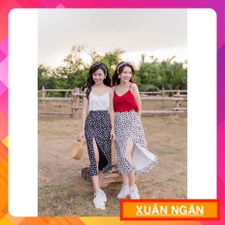 ÁO HAI DÂY CỔ TIM VOAN LỤA (y hình)