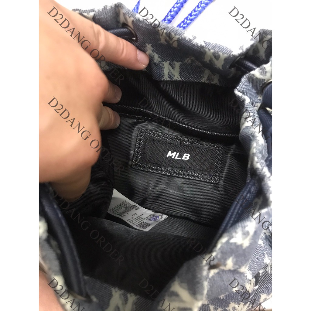 🔥 Túi MLB Bucket Hoạ Tiết Mono NY Y.ankees  🔥