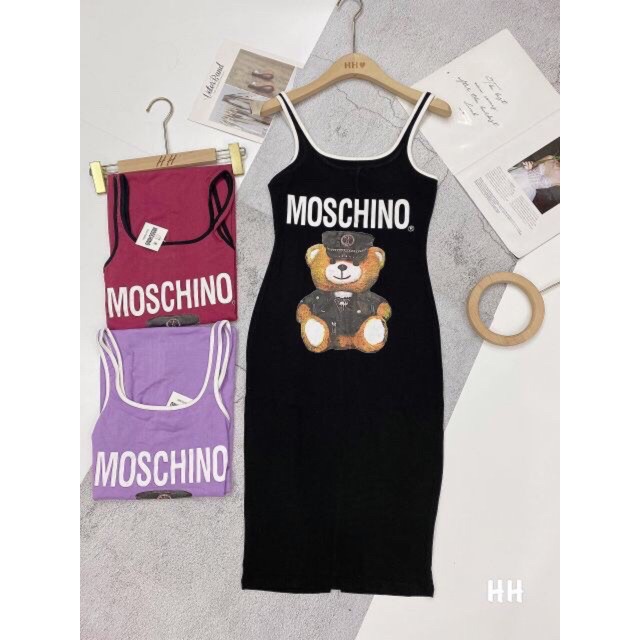 Váy Hai Dây Bản To Mochino Đầm Ôm Dáng Tôn Body | BigBuy360 - bigbuy360.vn