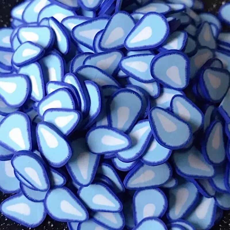 Cốm Fimo Hình Giọt Nước | Cốm làm slime, resin,...