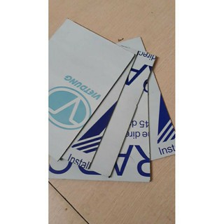 Alu nhôm combo 2 miếng dày 3mm nhiều kích thước, nhôm nhựa