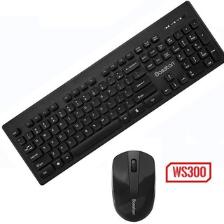 Bộ bàn phím chuột không dây bosston ws 300 -