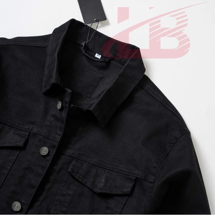 Áo khoác kaki jean unisex nam nữ mang được, thiết kế đơn giản, dễ mix mọi trang phục, áo khoác cao cấp LB1990store | BigBuy360 - bigbuy360.vn