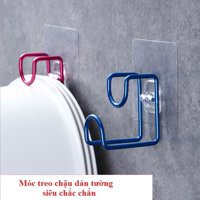 Móc dính tường treo chậu nhà tắm, móc inox treo đồ gia đình tiện tiện ích - IUM09