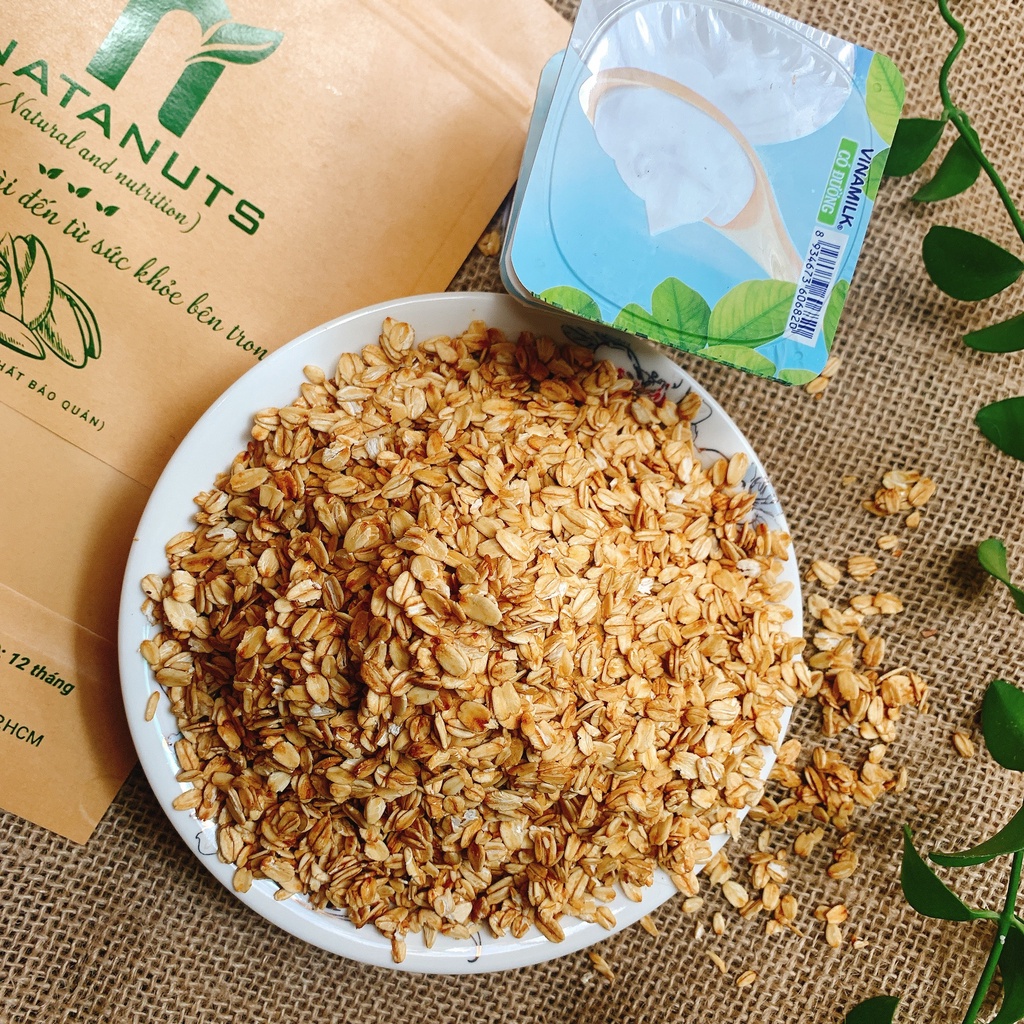 Yến mạch nướng mật ong Natanuts 1kg