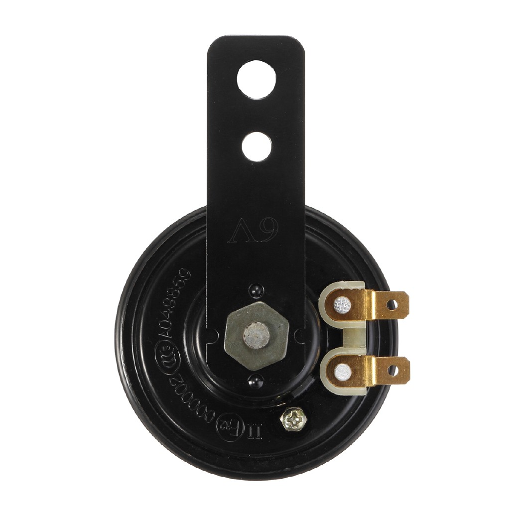 Còi điện tử màu đen có ngàm chống nước DC 6V 105dB cho động cơ xe hơi | BigBuy360 - bigbuy360.vn
