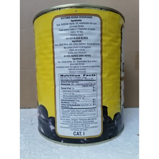 Trái ô liu đen tách hạt Ybarra 3kg