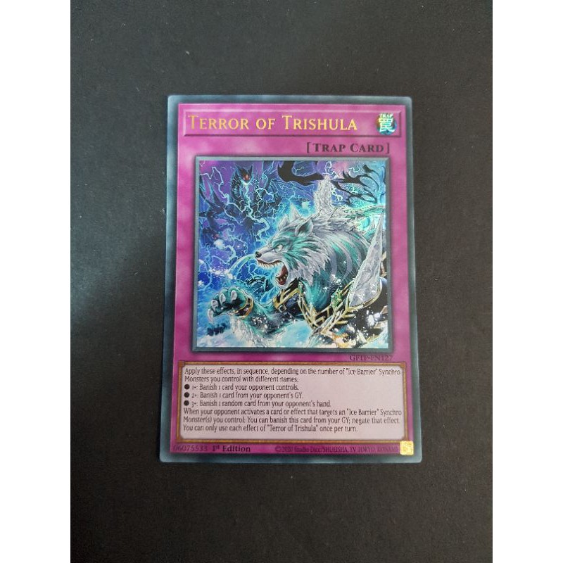 Lá bài Mã GFTP-EN127 - Terror of Trishula - Ultra Rare - 1st