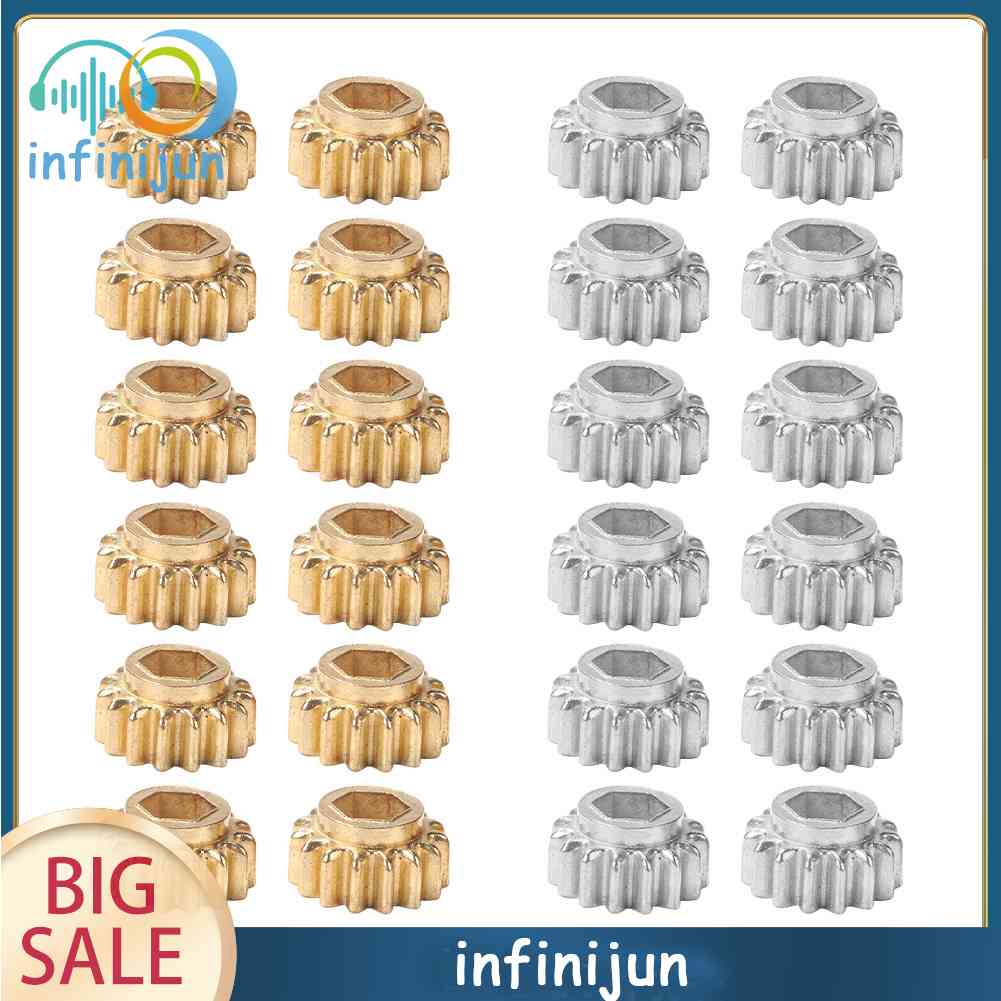 Bộ 12 Chốt Điều Chỉnh Dây Đàn Đầu Lục Giác 1/15