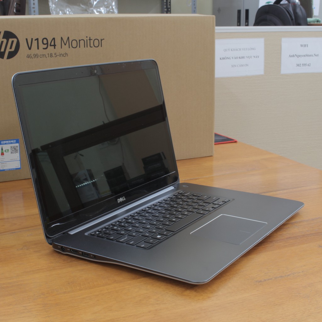 Laptop vỏ kim loại DELL Inspiron 15-7547 15.6'' Core I5 2.70GHz 4G 120G SSD [màu bạc] | BigBuy360 - bigbuy360.vn