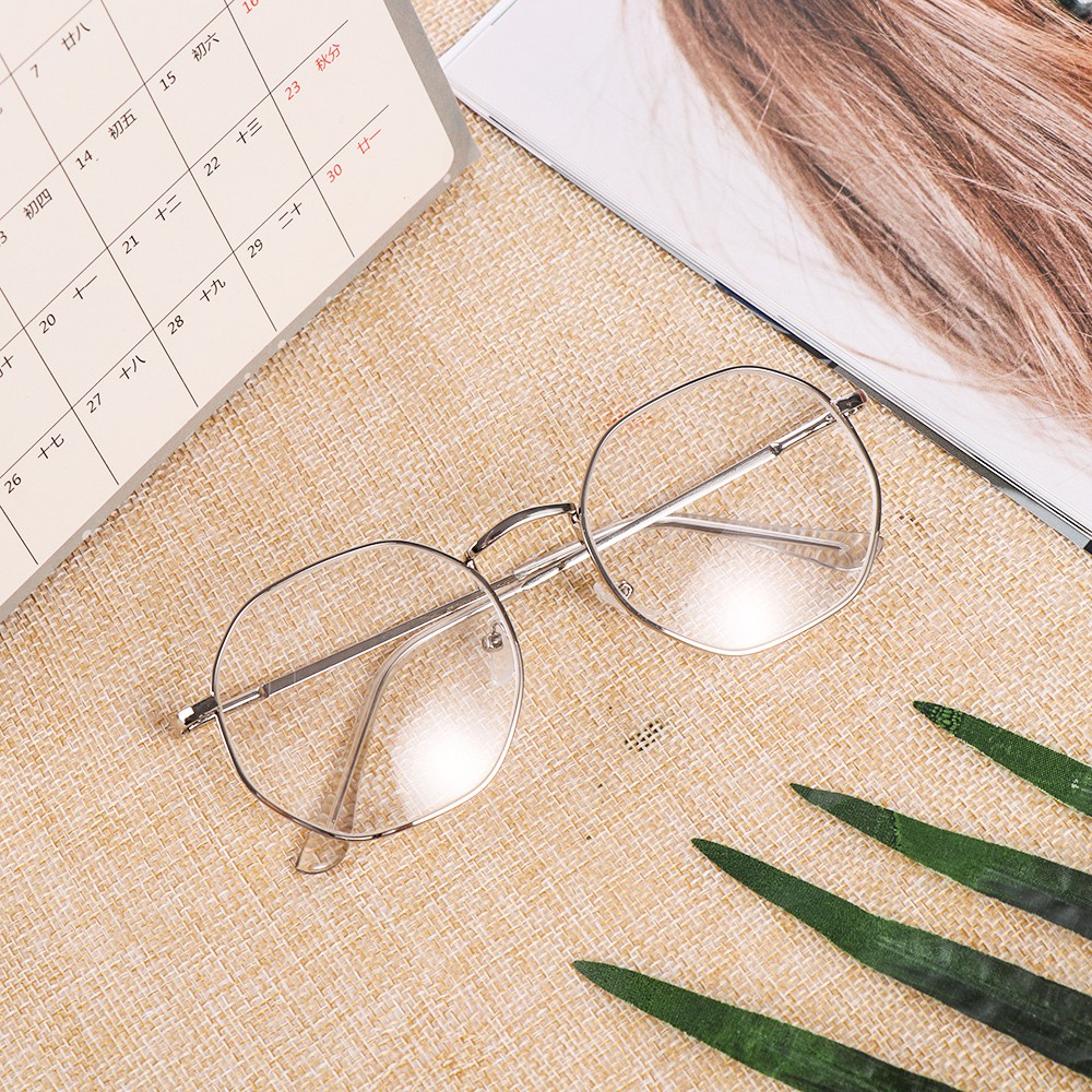Kính Cận Có Gọng Bằng Kim Loại Siêu Nhẹ 1.00~4.0 Đi-ốp