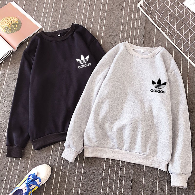 ♛Lesale✨ Áo Thun Tay Dài Form Rộng Thời Trang Cho Cặp Đôi