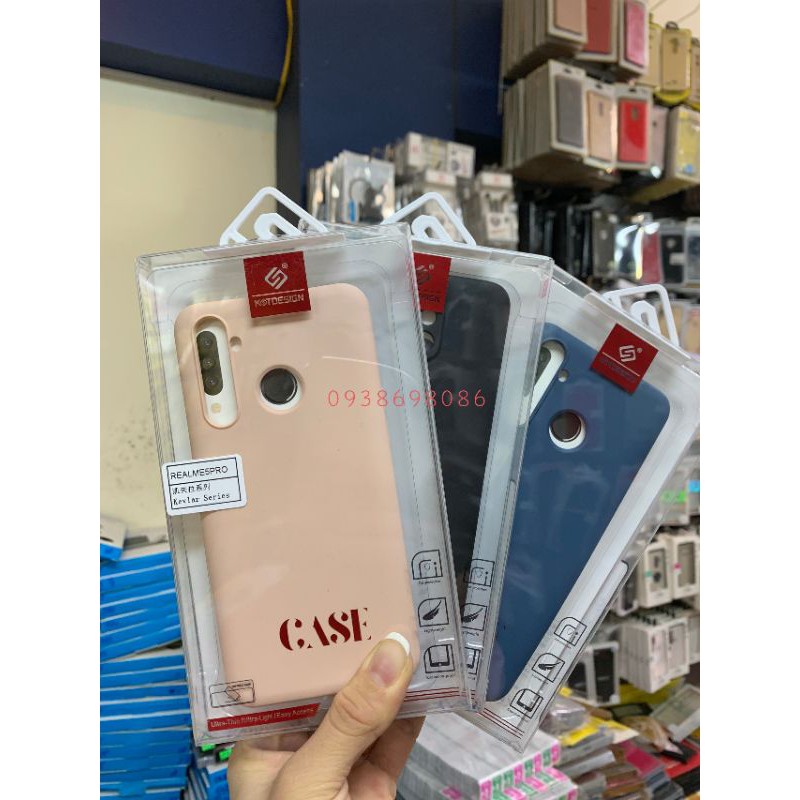 ốp lưng KT chống bẩn oppo realme 5 pro bảo vệ siêu chống bẩn dễ lau chùi ( nhiều màu)