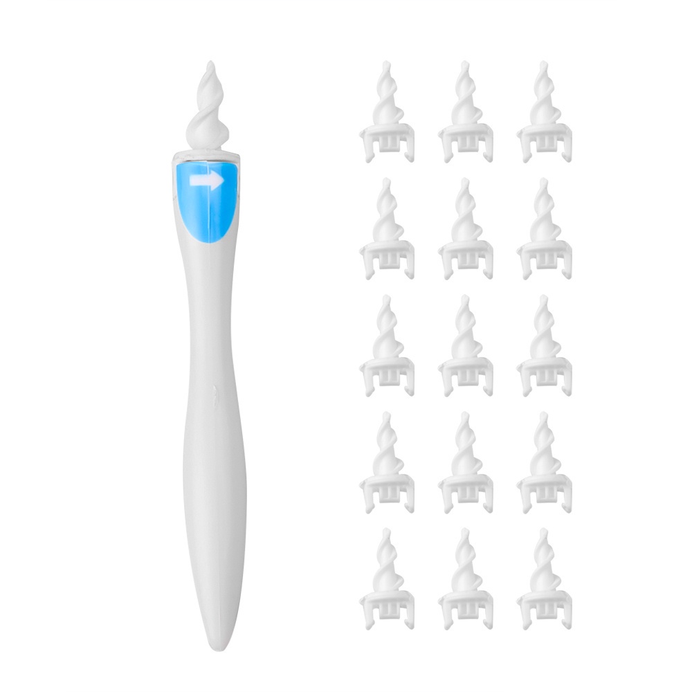 Bộ Dụng Cụ Lấy Ráy Tai Bằng Silicone 16 Món Tiện Dụng