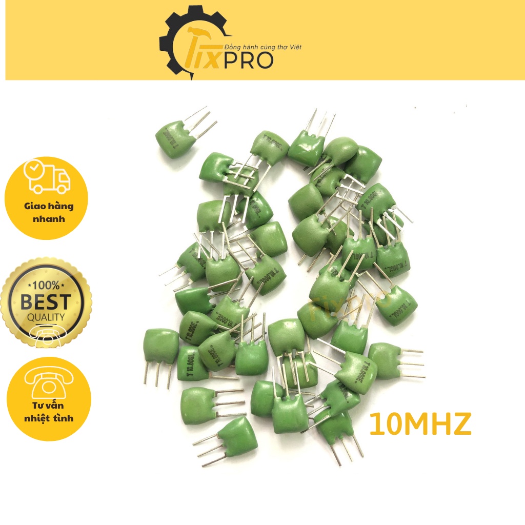 Thạch anh 3 chân 10mhz