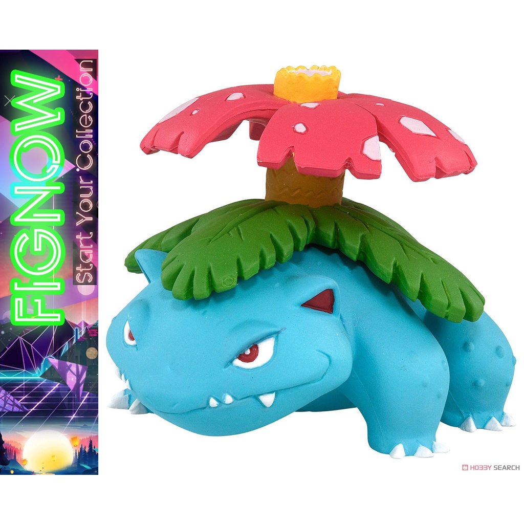 [NEW] Mô Hình Pokemon Chính Hãng Takara TOMY Monster Colletion - Moncolle Venusaur MS-14