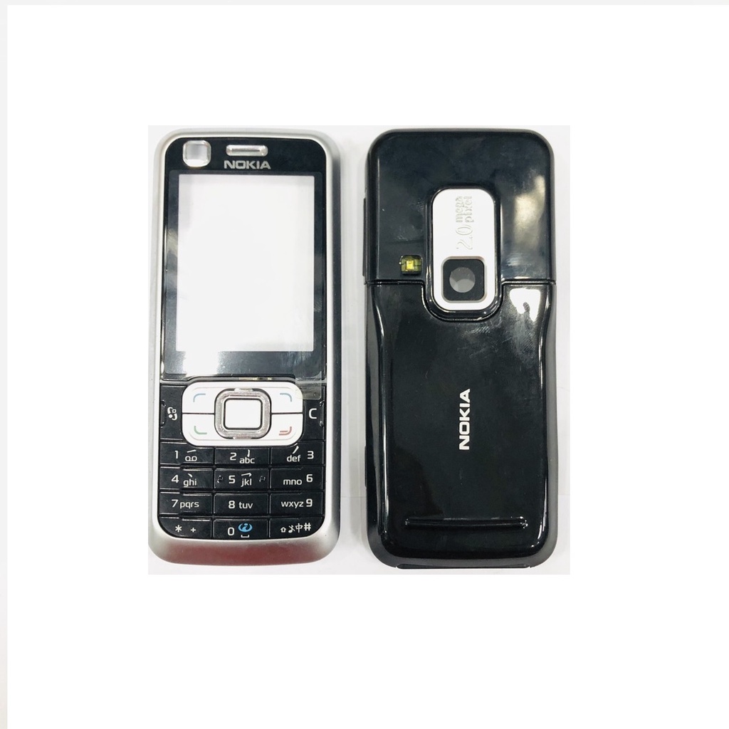 Vỏ Nokia 6120c zin ( có phím - có sườn )