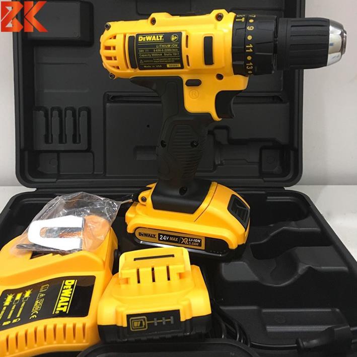 Máy Khoan Pin Dewalt 24V 5 CELL