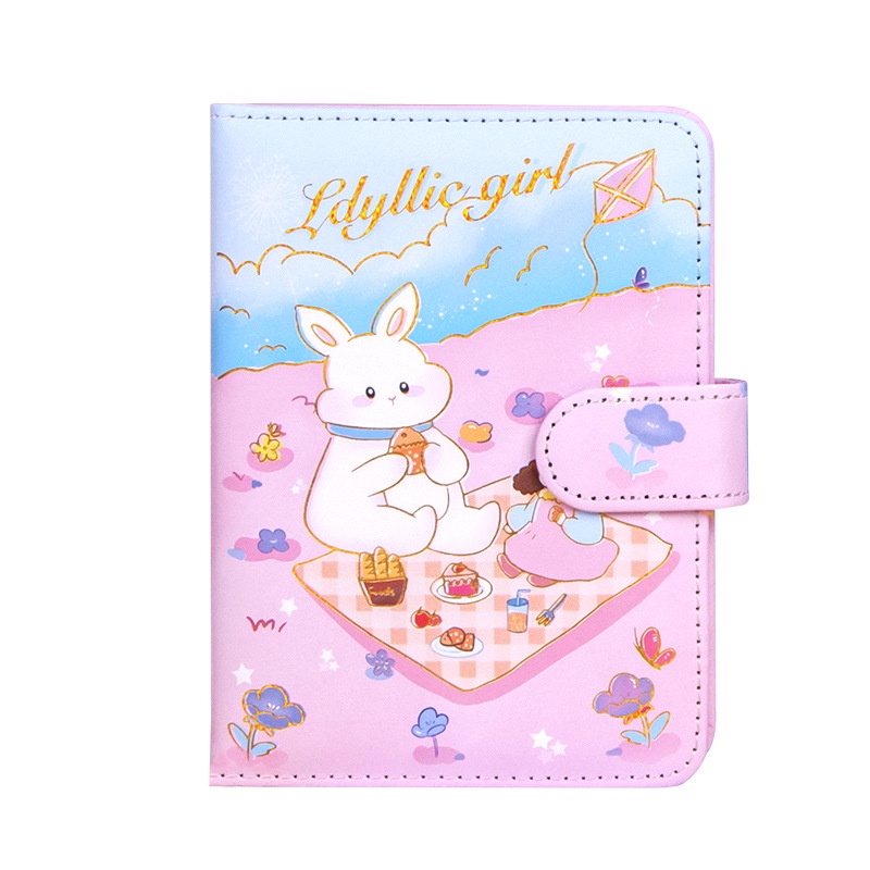 Sổ Tay Da Mềm 64k Họa Tiết Hoạt Hình Dễ Thương Cho Học Sinh