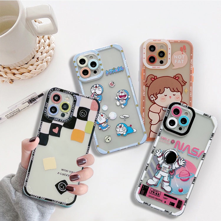 Ốp Lưng Iphone Cạnh Vuông Bảo Vệ Camera Viền Nổi NASA 6/6plus/6s/6splus/7/7plus/8/8plus/x/xs/11/12/pro/max/plus
