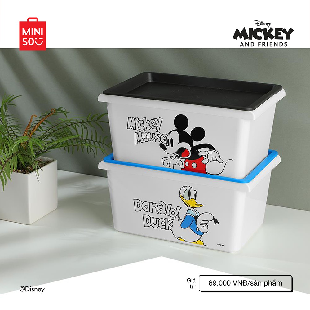 Thùng đựng đồ có nắp đậy Mickey Mouse Collection