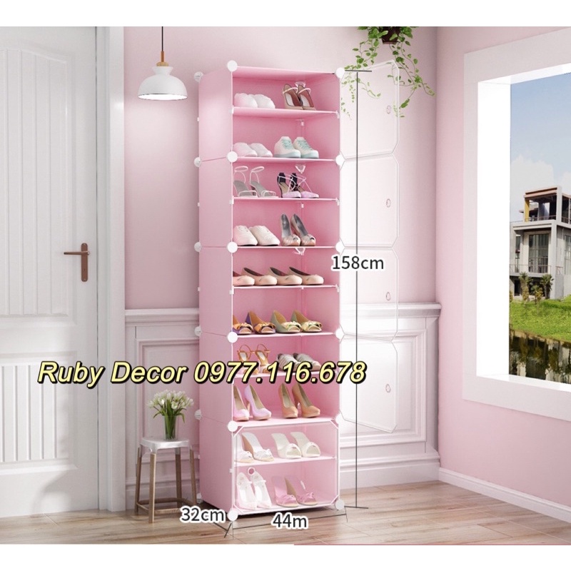 XƯỞNG TỦ NHỰA ĐỂ GIÀY DÉP 10 ô  ĐỂ ĐƯỢC 20 ĐÔI GIÀY