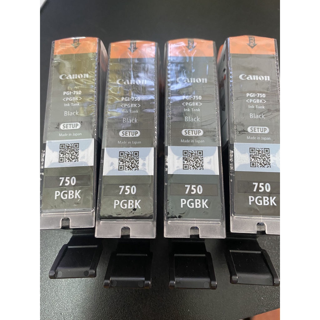 Mực in PGI-750 PGBK màu đen bóc máy canon ix6770
