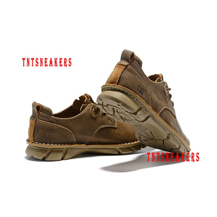 Original Caterpillar Men Work Genuine Leather Boot Shoes Giày Boot Da Đi Mưa Cho Nam VN0707 630 131