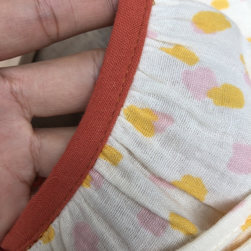 Bộ 2 dây vải xô muslin cho bé gái