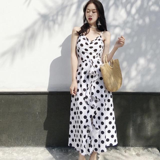 Maxi bi đen phối bèo