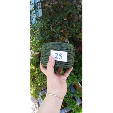 Sợi cói giấy cuộn sẵng