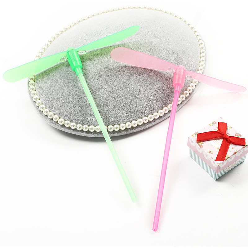 Set 2 Đồ Chơi Trực Thăng Xoay Có Đèn LED Vui Nhộn Cho Bé