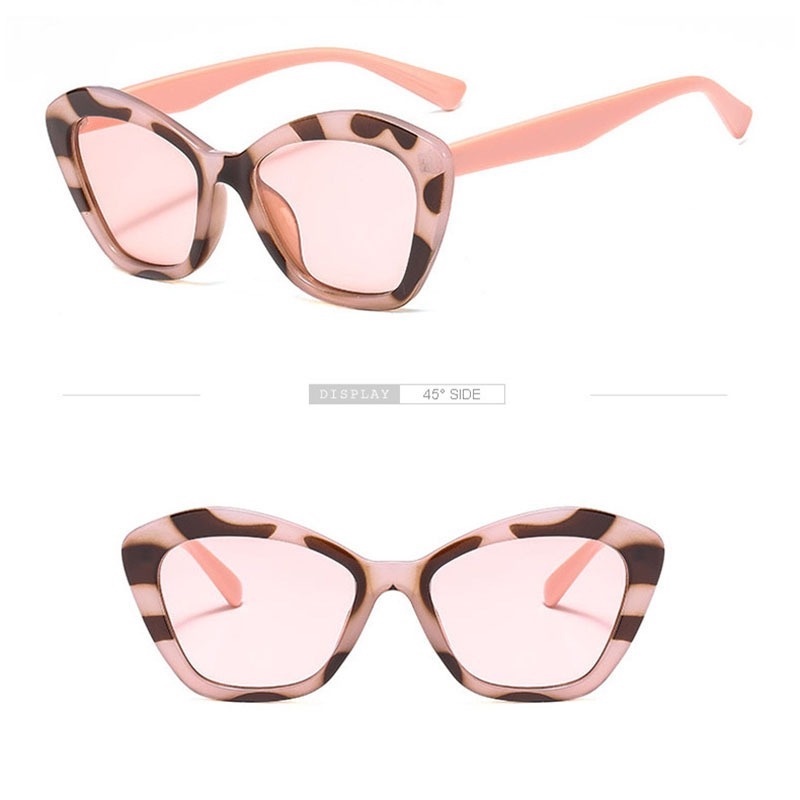 Kính mát mắt mèo chống tia UV màu sắc thời trang