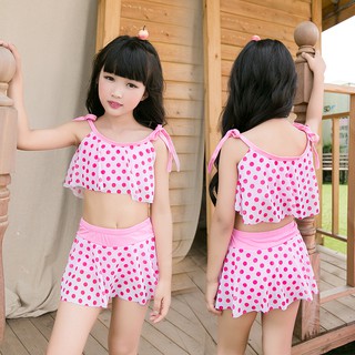 BIKINI TẮM BIỂN CHẤM BI DỄ THƯƠNG (PT135)