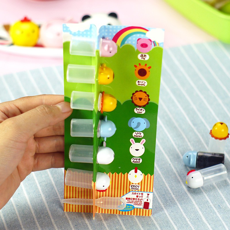 SET LỌ MINI ĐỰNG NƯỚC CHẤM, GIA VỊ BỎ VÀO HỘP CƠM MANG THEO TIỆN LỢI 989