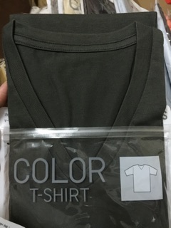 Áo phông cổ tim cộc tay nam