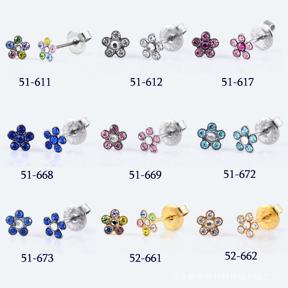 Dụng Cụ Xỏ Lỗ Tai Dùng Một Lần Cho Trẻ Em Mới