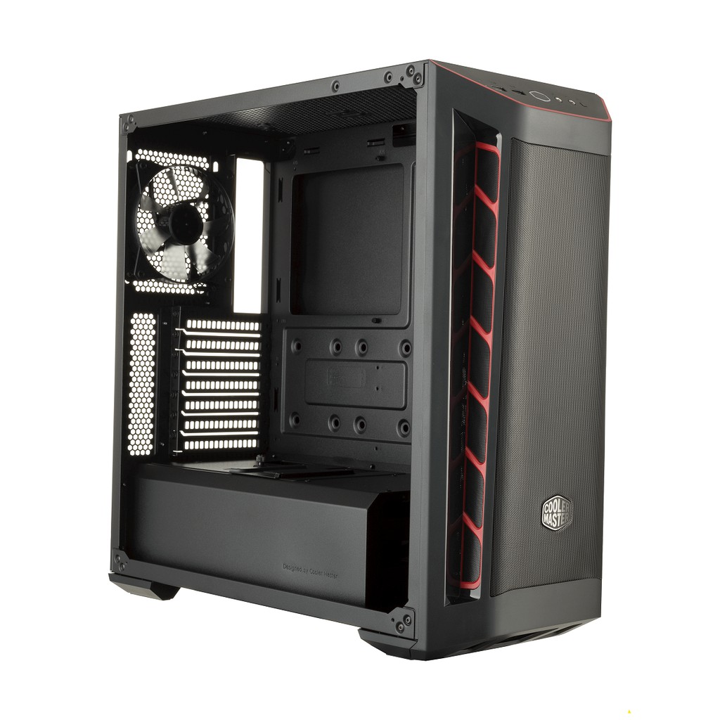 Vỏ Case Cooler Master MasterBox MB511 Red trim - Hàng Chính Hãng