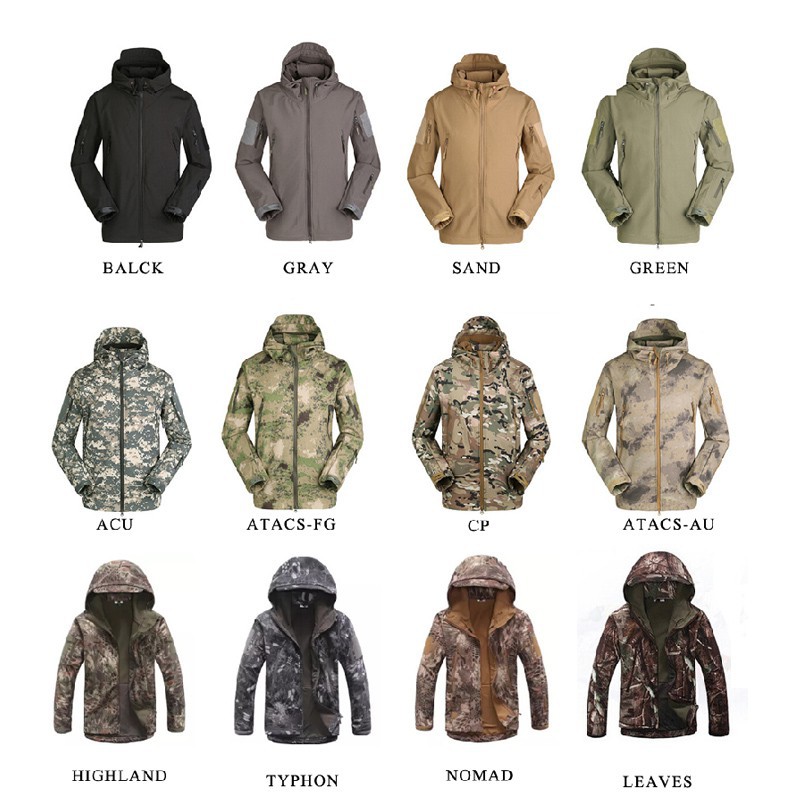 Áo khoác chống gió phong cách quân đội thời trang cho nam