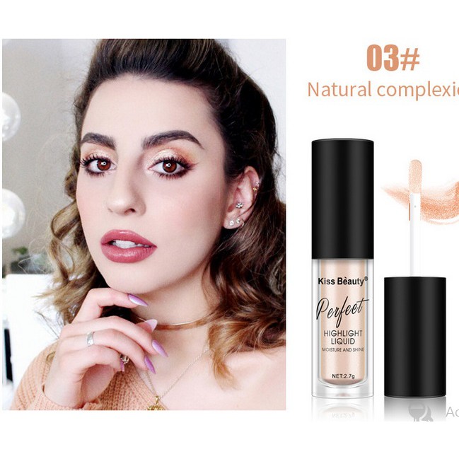 B1 Phấn Bắt Sáng Dạng Kem Highlight Perfect Liquid Kiss Beauty-W96-B04T2