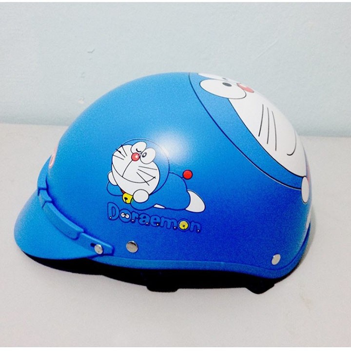 Mũ Bảo Hiểm Doremon Siêu Dễ Thương Giá Rẻ - PK365,nón bảo hiểm ĐOREMON