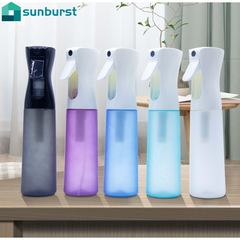 Chai xịt làm tóc có thể tái sử dụng dung tích 300ml thiết kế cầm tay nhỏ gọn