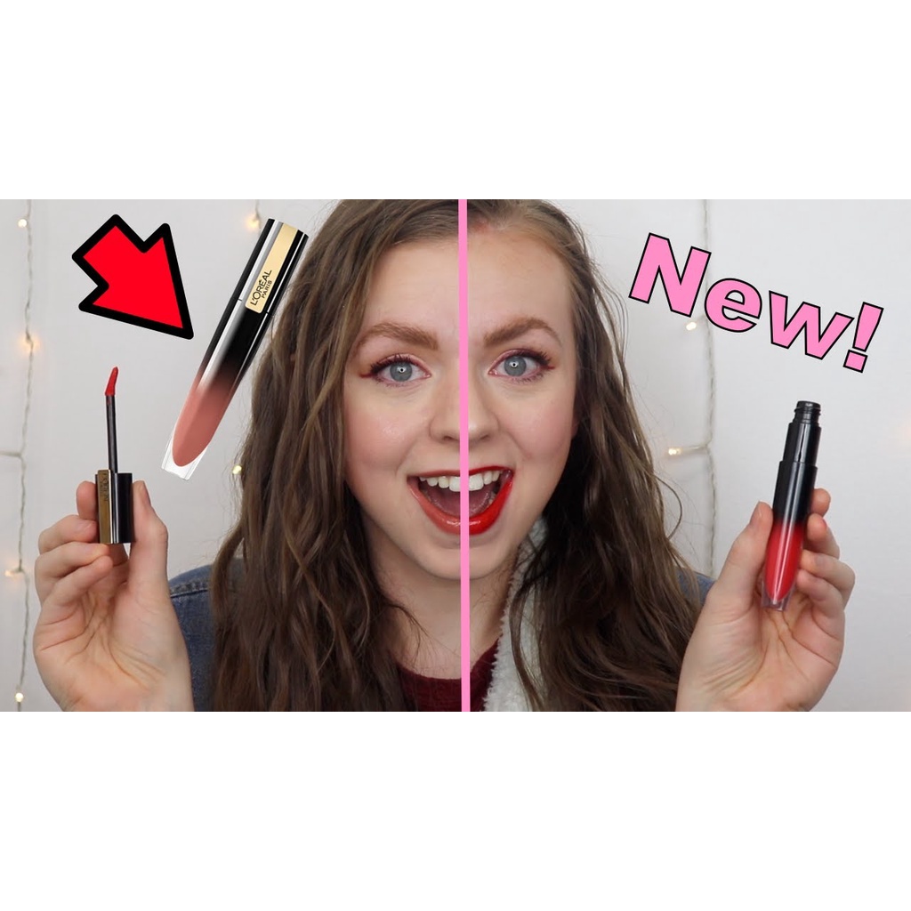 Son bóng L'Oreal Brilliant Signature High Shine Colour Ink màu mới sang chảnh