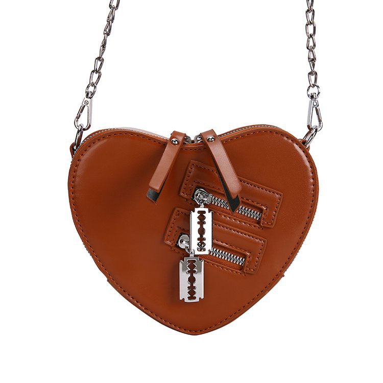 Túi Da Pu Đeo Chéo Phong Cách Harajuku Nhật Bản Dễ Thương Cho Nữ