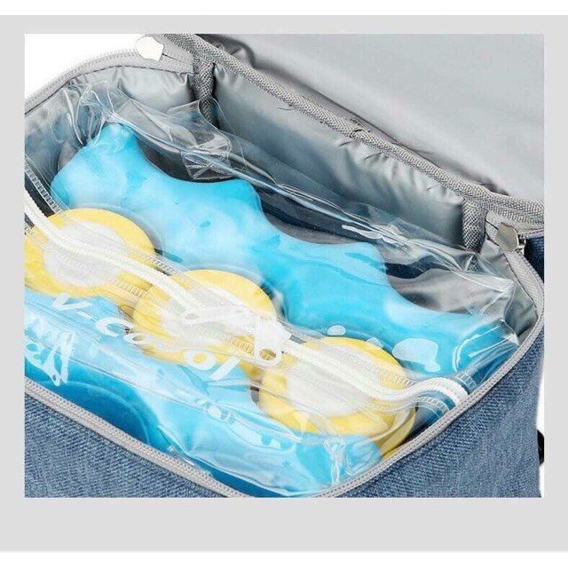 Balo bỉm sữa Vcool đựng đồ bỉm sữa cho mẹ và bé Acute Baby