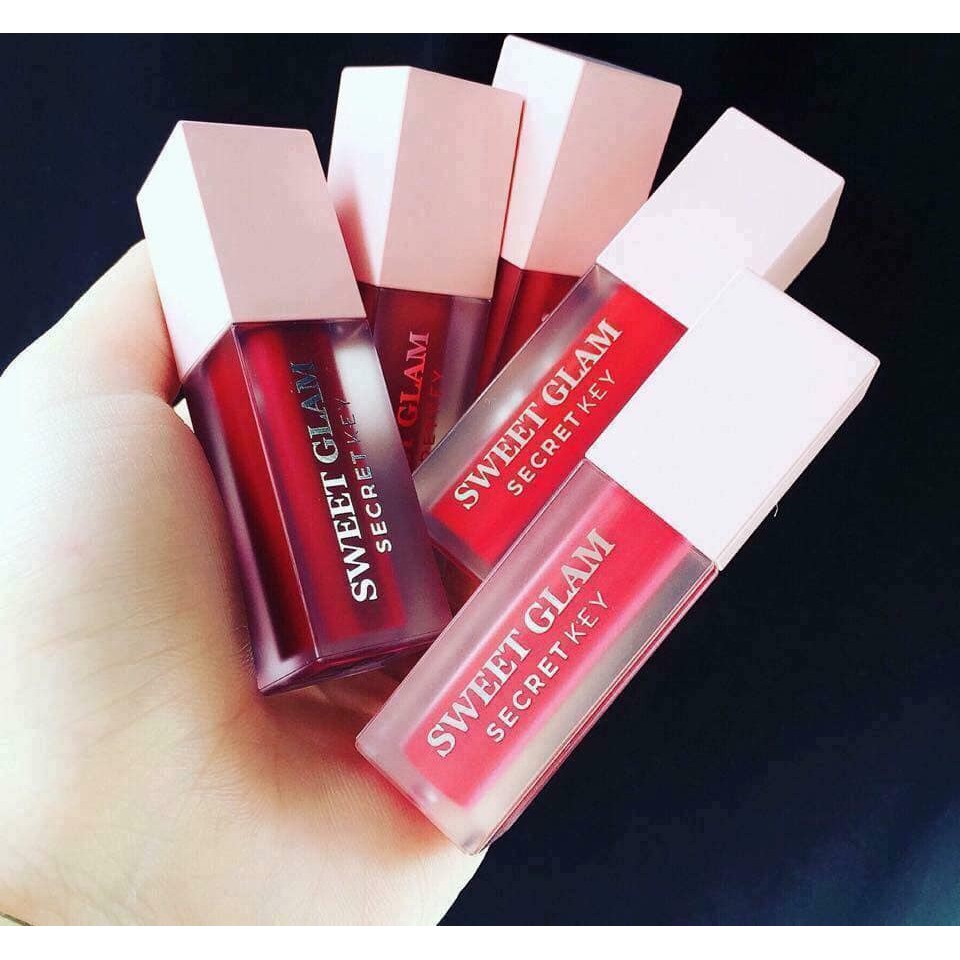 Son Kem Lì Hàn Quốc Secret Key Sweet Glam Velvet Tint  Hàng Auth Màu Chuẩn Mịn Môi | BigBuy360 - bigbuy360.vn