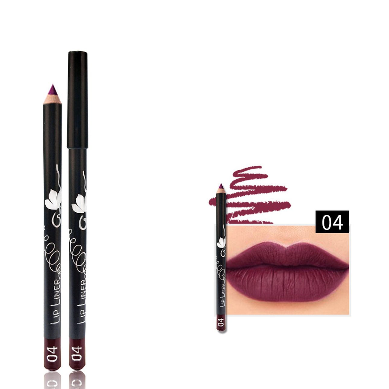 [Hàng mới về] Bút Kẻ Viền Môi Màu Nhung Lì Ibcccndc Sz00232-4 | BigBuy360 - bigbuy360.vn