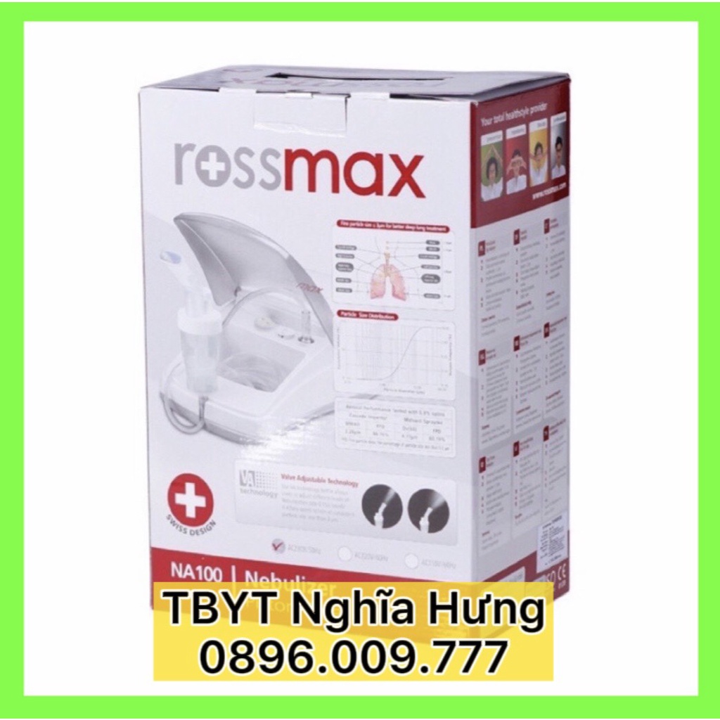 Máy Xông Khí Dung ROSSMAX Mỹ-bảo hành 8 năm