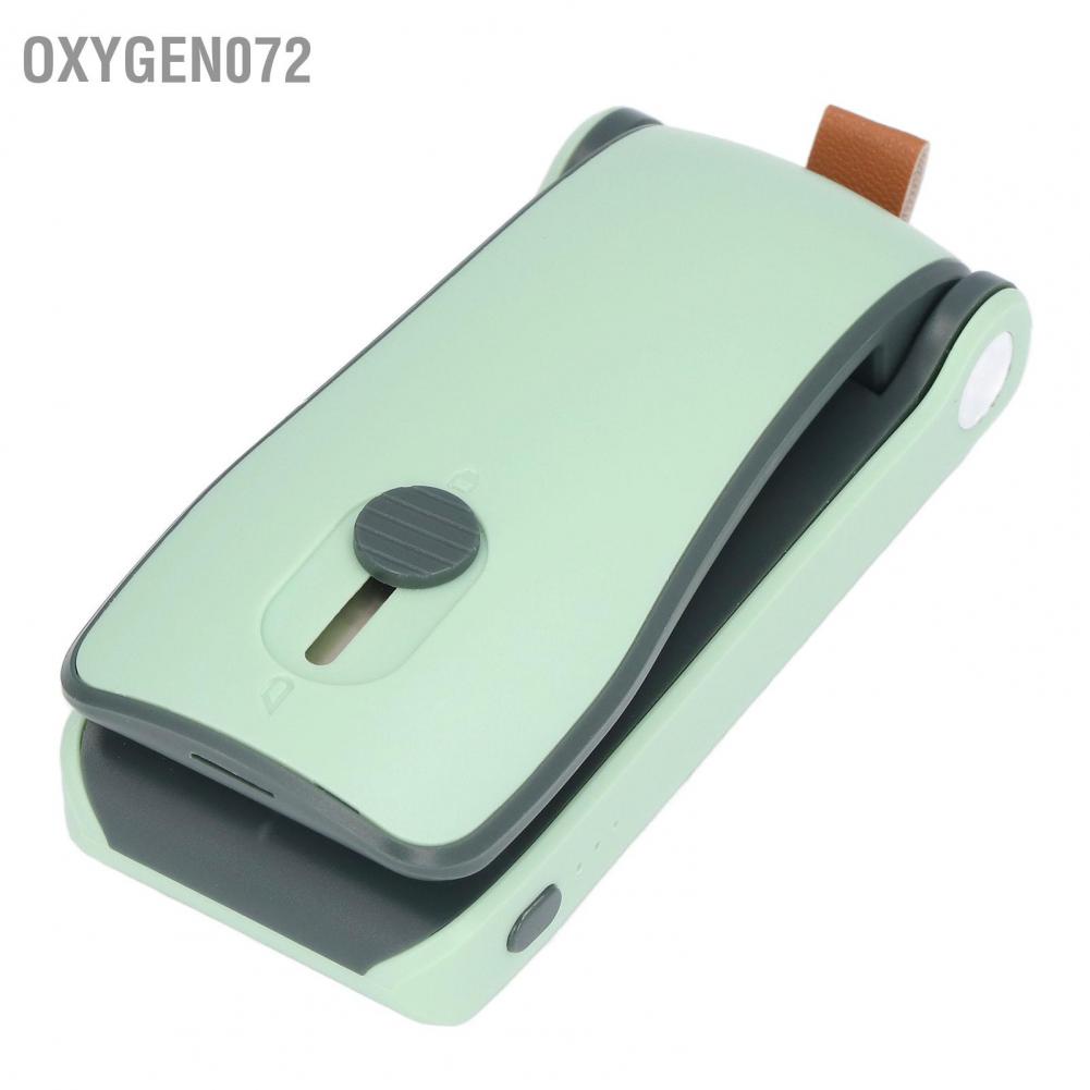 Oxygen072 Máy niêm phong thực phẩm mini Máy hàn miệng túi mini Thiết kế từ tính cầm tay nhỏ USB Sạc nhanh